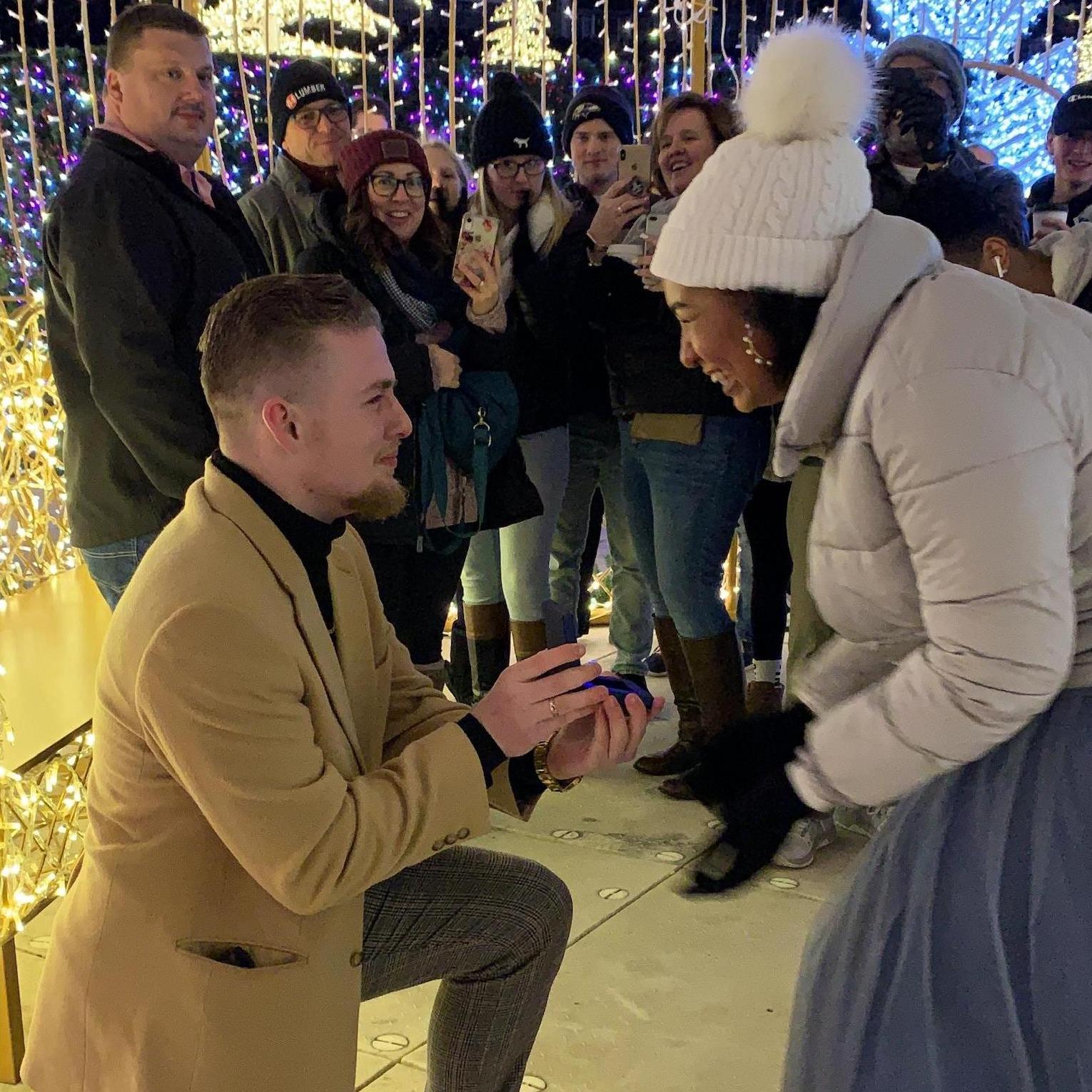 the night we got engaged