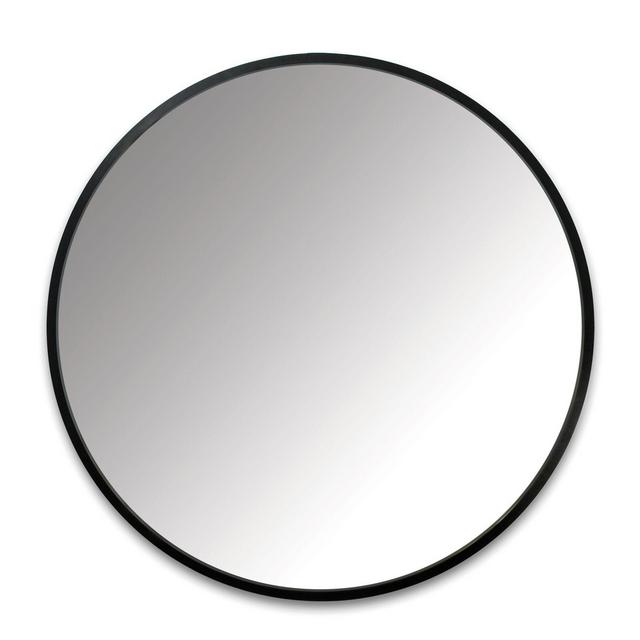 Umbra® 37-Inch Hub Round Mirror in Black