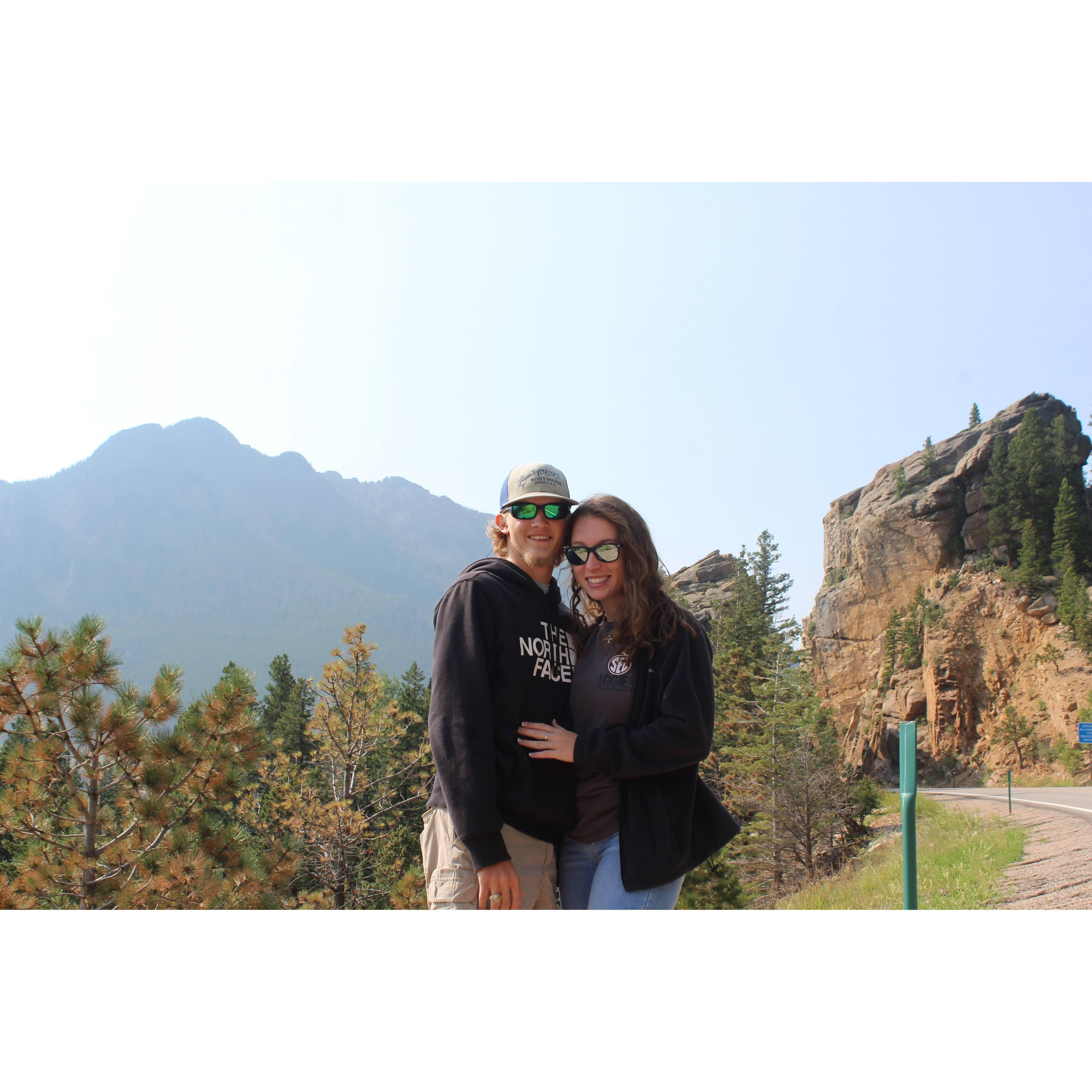Our first trip to Colorado together (first of many) , on the Ritchie family vacation 2021