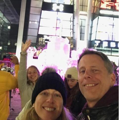 Waving hello to 2020 - NYE in Boston