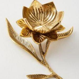 Botanical Trinket Dish -- "Pink"