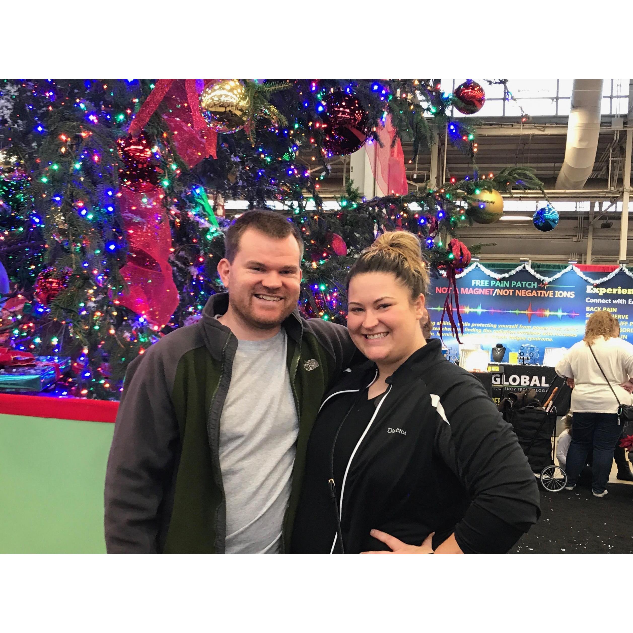 2017 Trip to the Holiday Gift and Hobby Show Downtown watching the dancers perform!