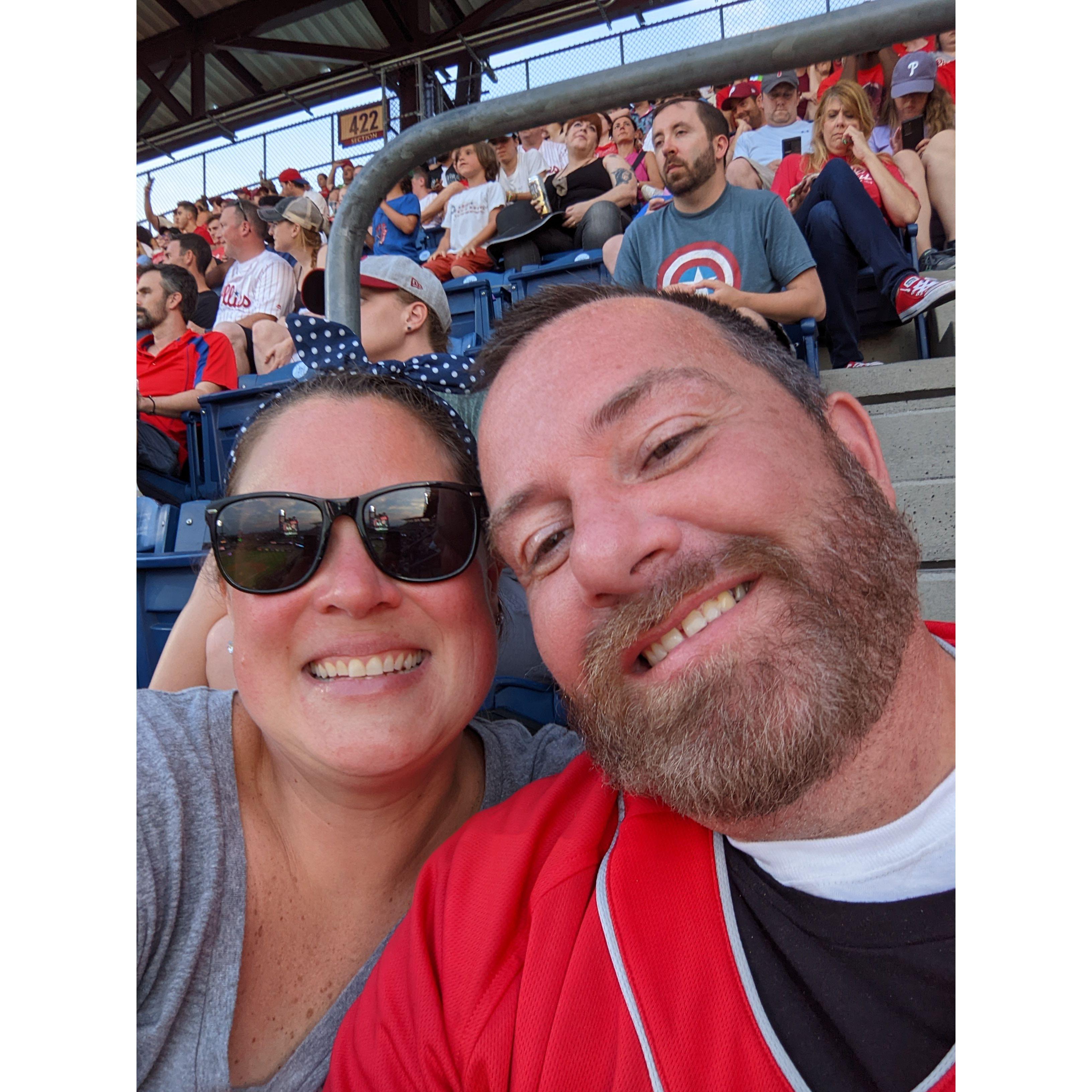 Phillies Game- Love those fireworks!