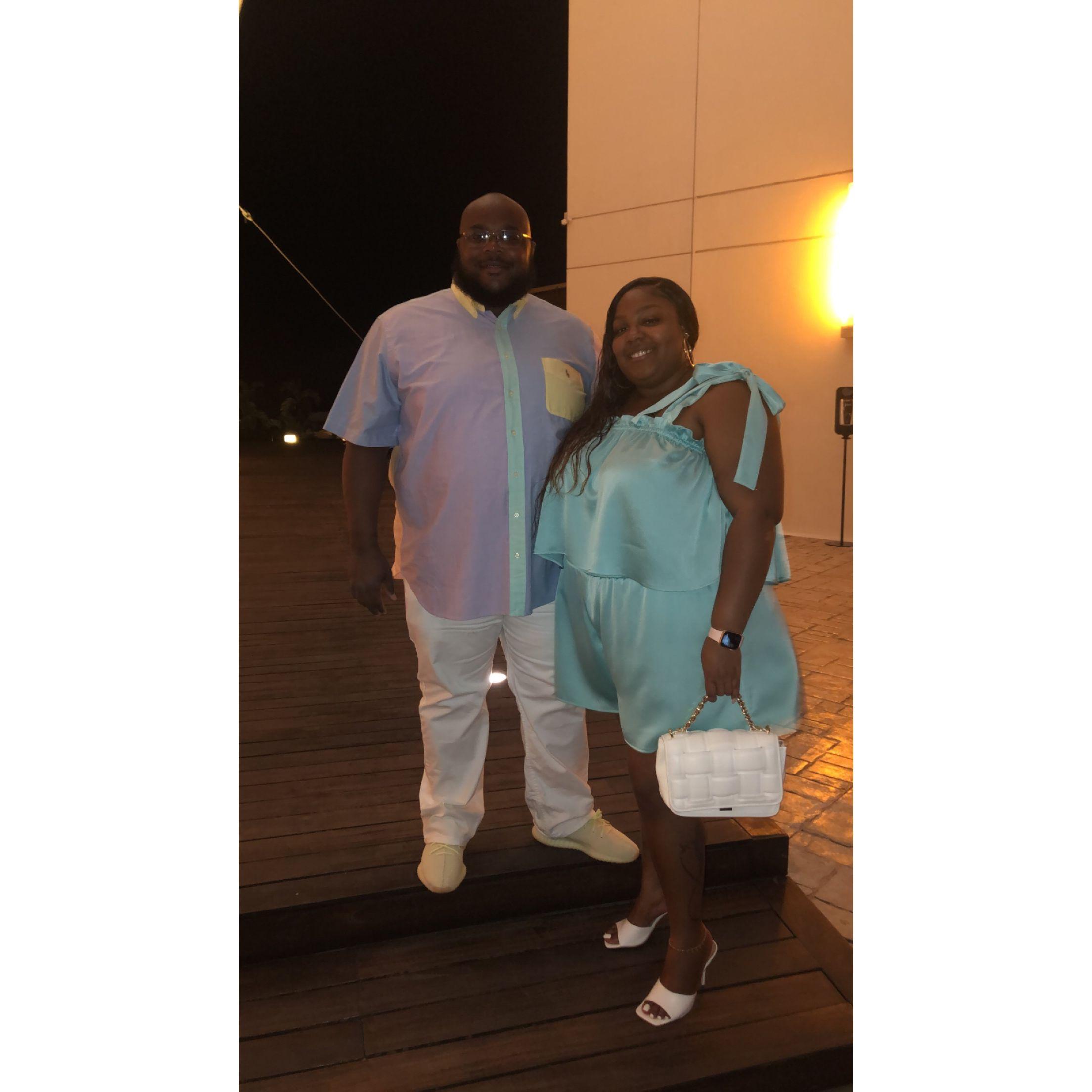 Celebrating Jordan’s 30th in Mexico.