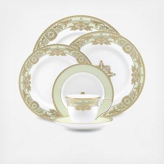 Rococo Leaf 5-Piece Place Setting, Service for 1