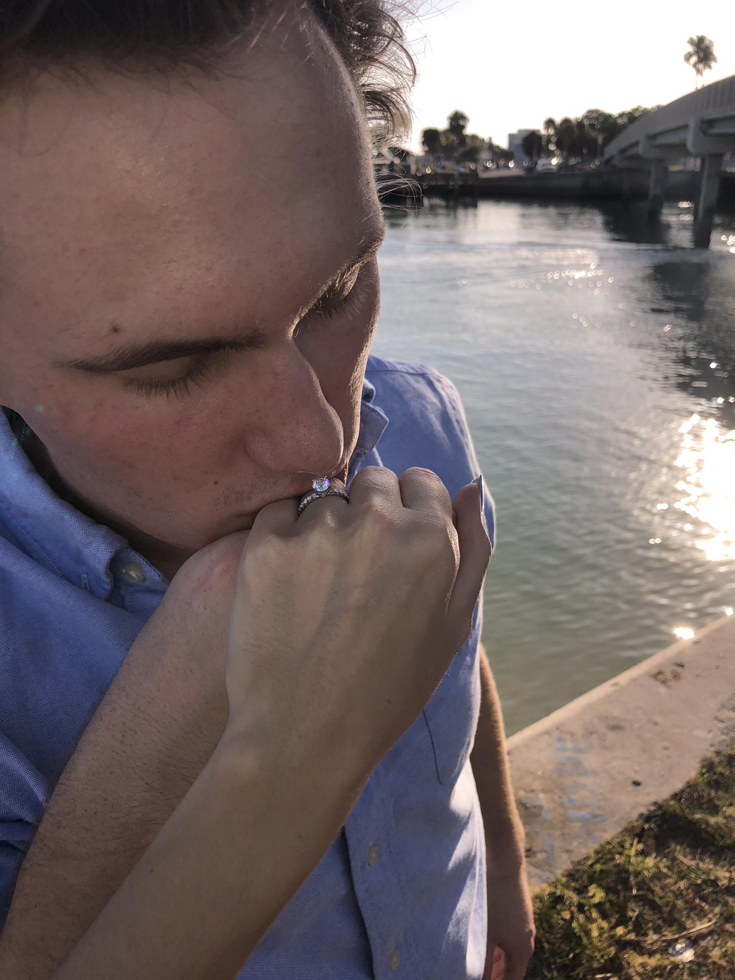 The day we got engaged