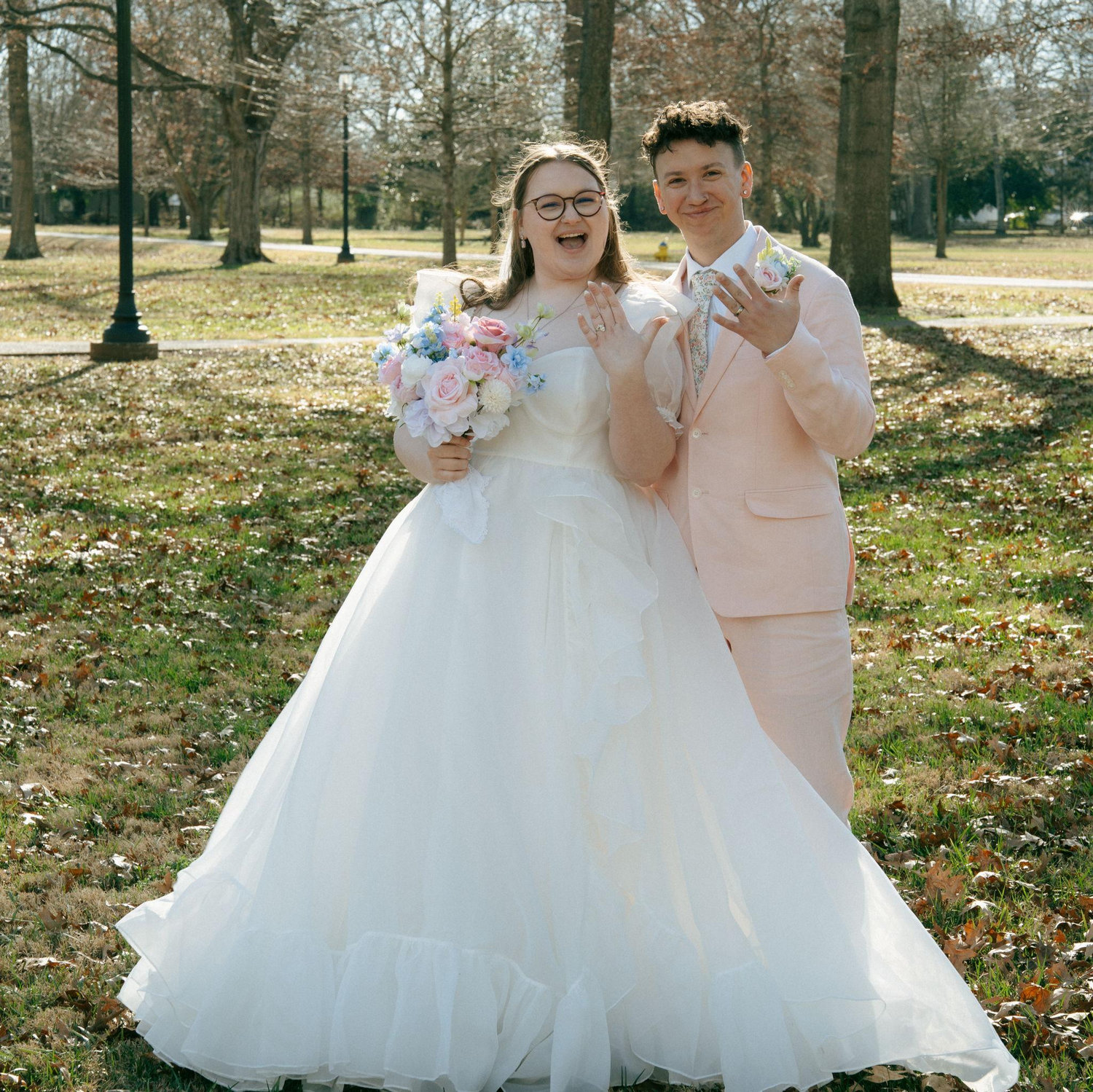 That "just married" feeling!!!