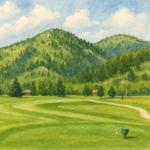 Golfing at Cedar Creek Golf Course