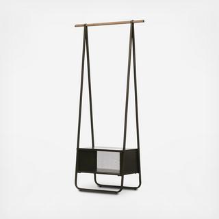 2-Shelf Metal Garment Rack