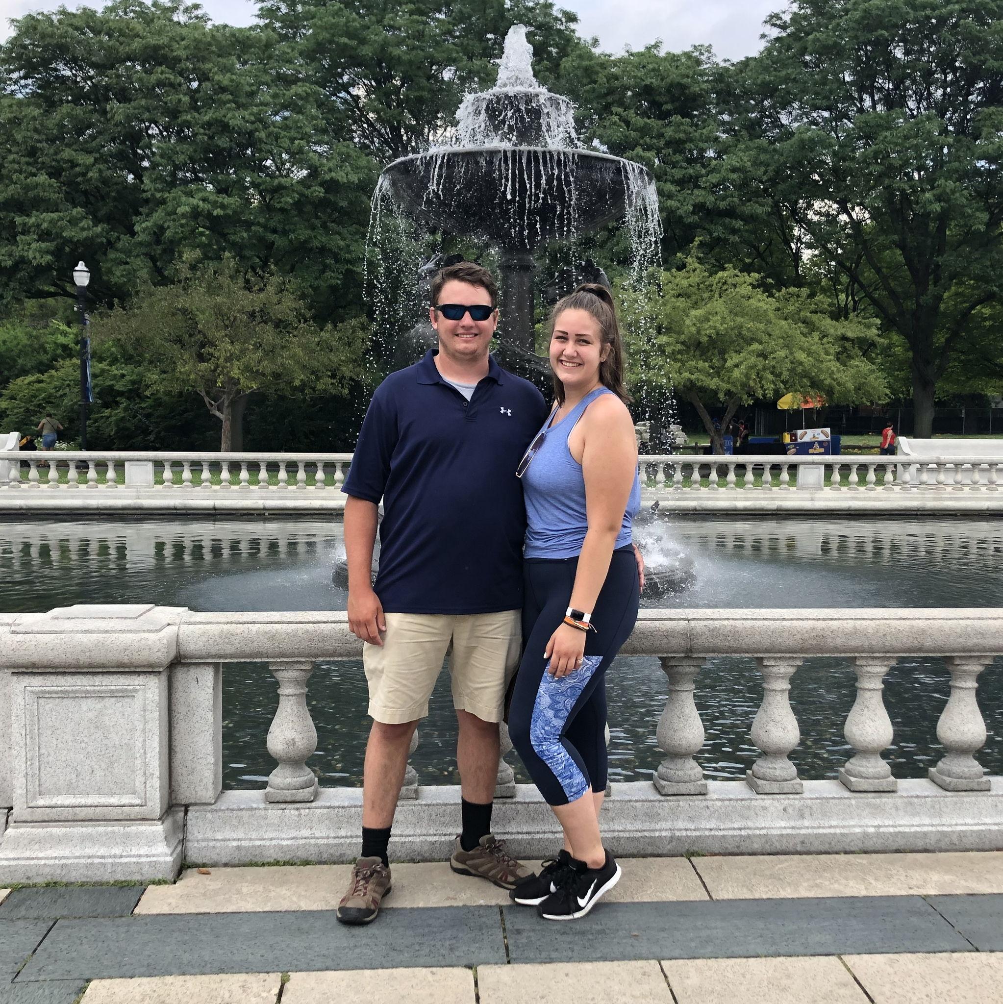 July 6, 2019. Joe's first time in Detroit.