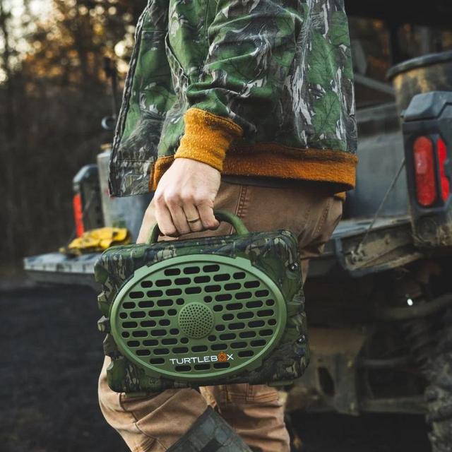 Turtle box speaker - Base Color: Full Foliage