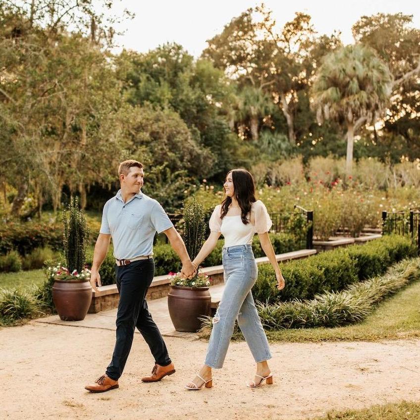Engagement Photos | Washington Oaks State Park | 28 North Photography