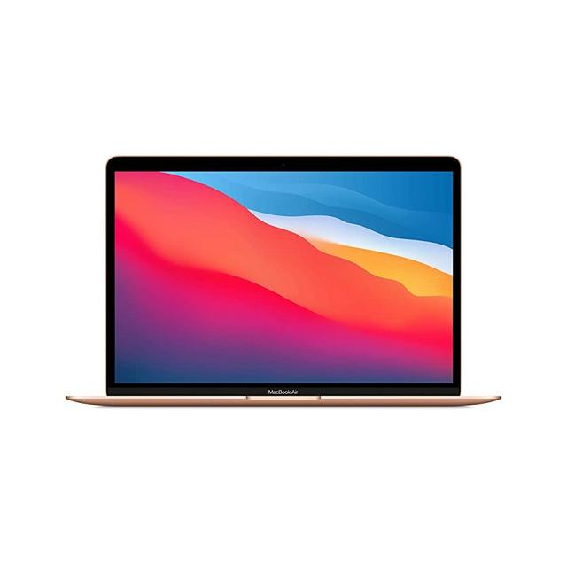 New Apple MacBook Air with Apple M1 Chip (13-inch, 8GB RAM, 256GB SSD Storage) - Gold (Latest Model)