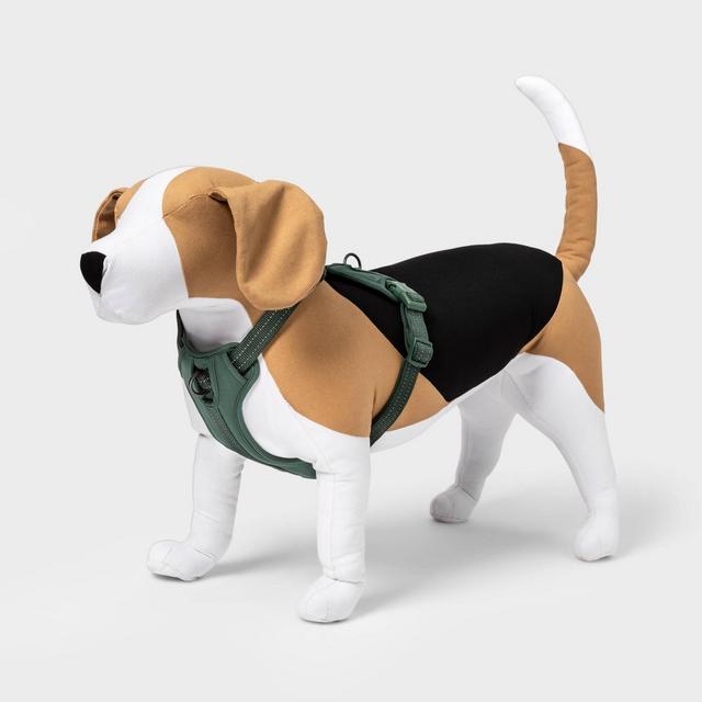 Reflective Comfort Dog Harness - S - Green - Boots & Barkley™