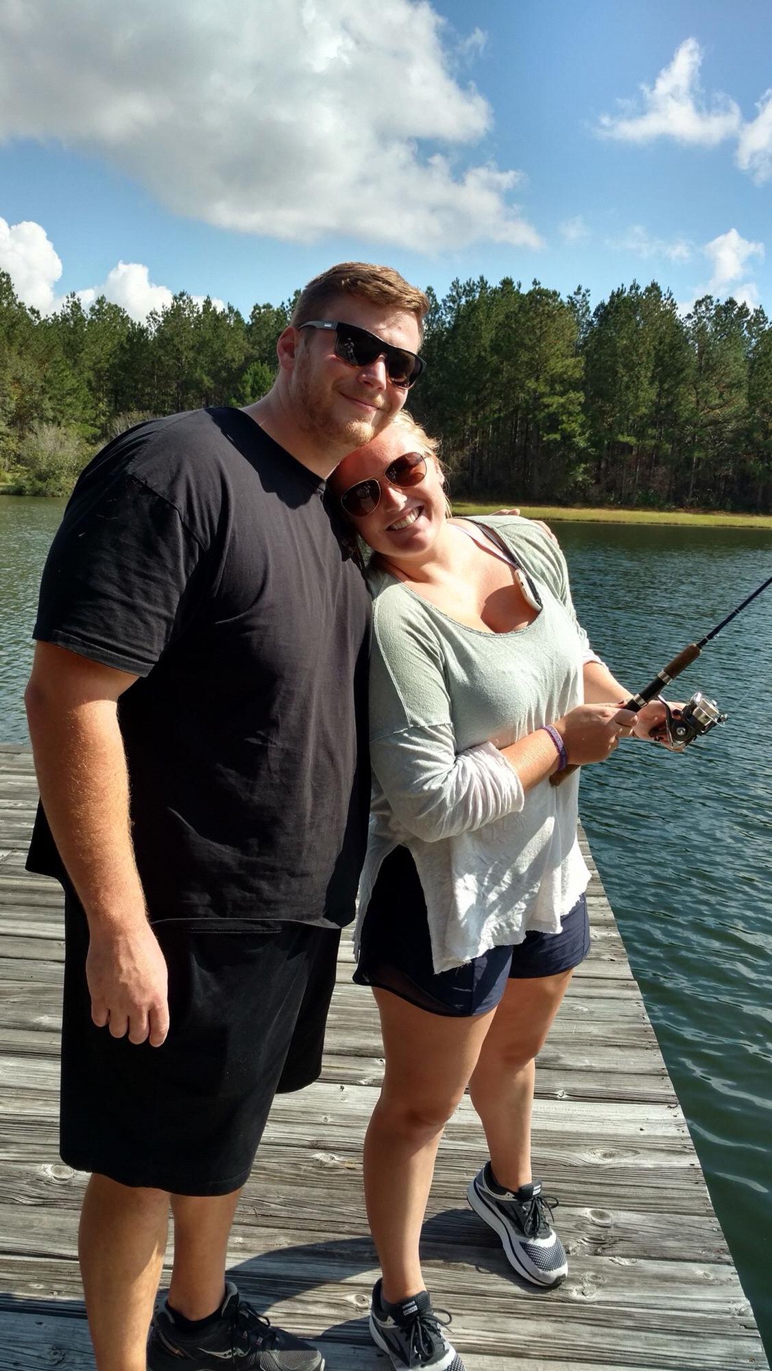 First time fishing!!