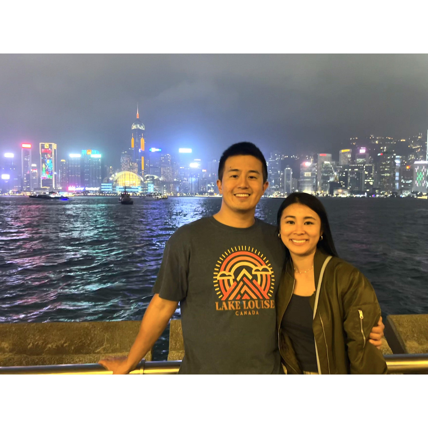 First time with Austin in Amy's hometown, Hong Kong. 第一次一起去Amy家, 香港。
