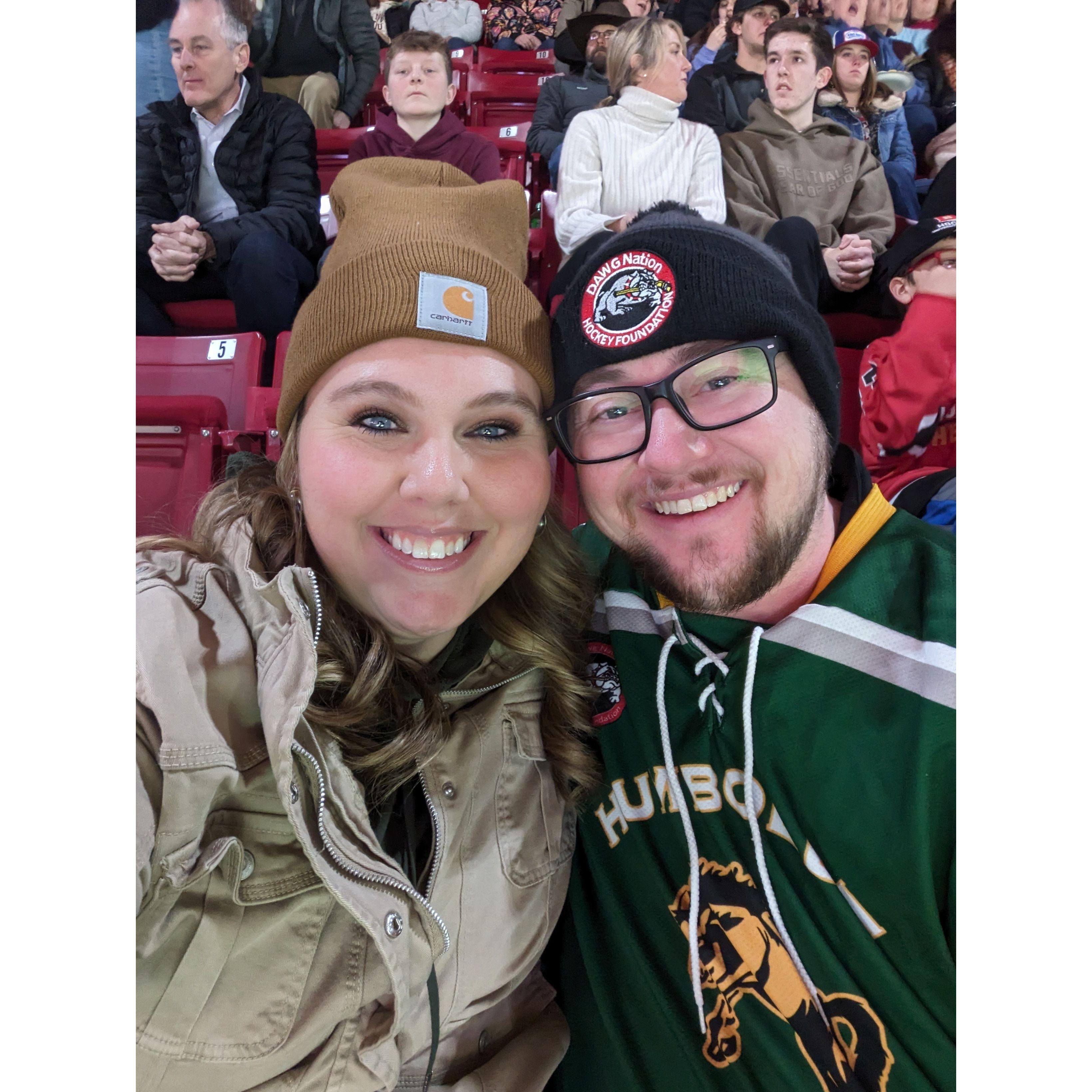 DU Hockey Game 2024