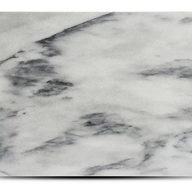 Thirteen Chefs Marble Pastry Board 16x12 with Rubber Feet, For Cheese, Chocolate and Dough