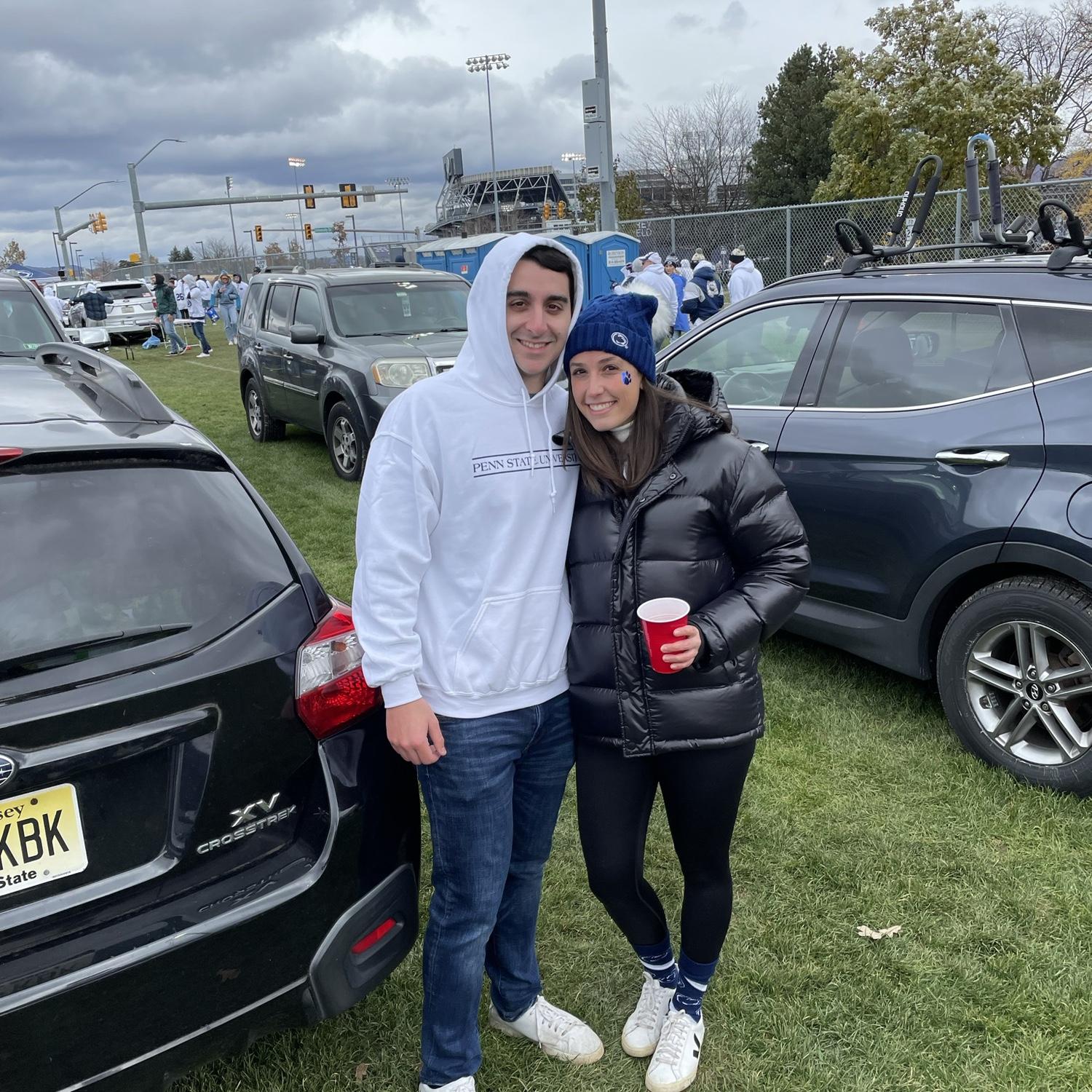 another pic of us at our favorite place!