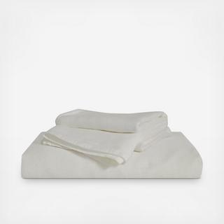 Linen No Flat Sheet Set