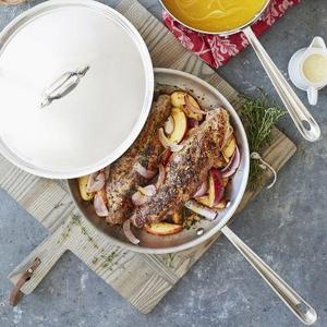All-Clad Stainless-Steel Skillet with Lid