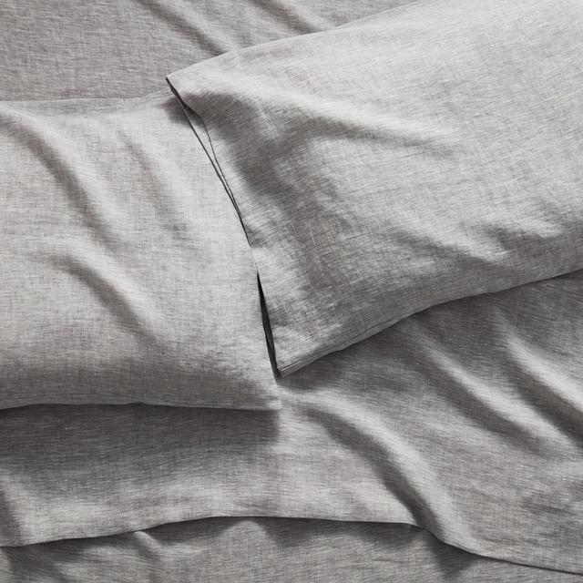 Linen Grey Queen Sheet Set