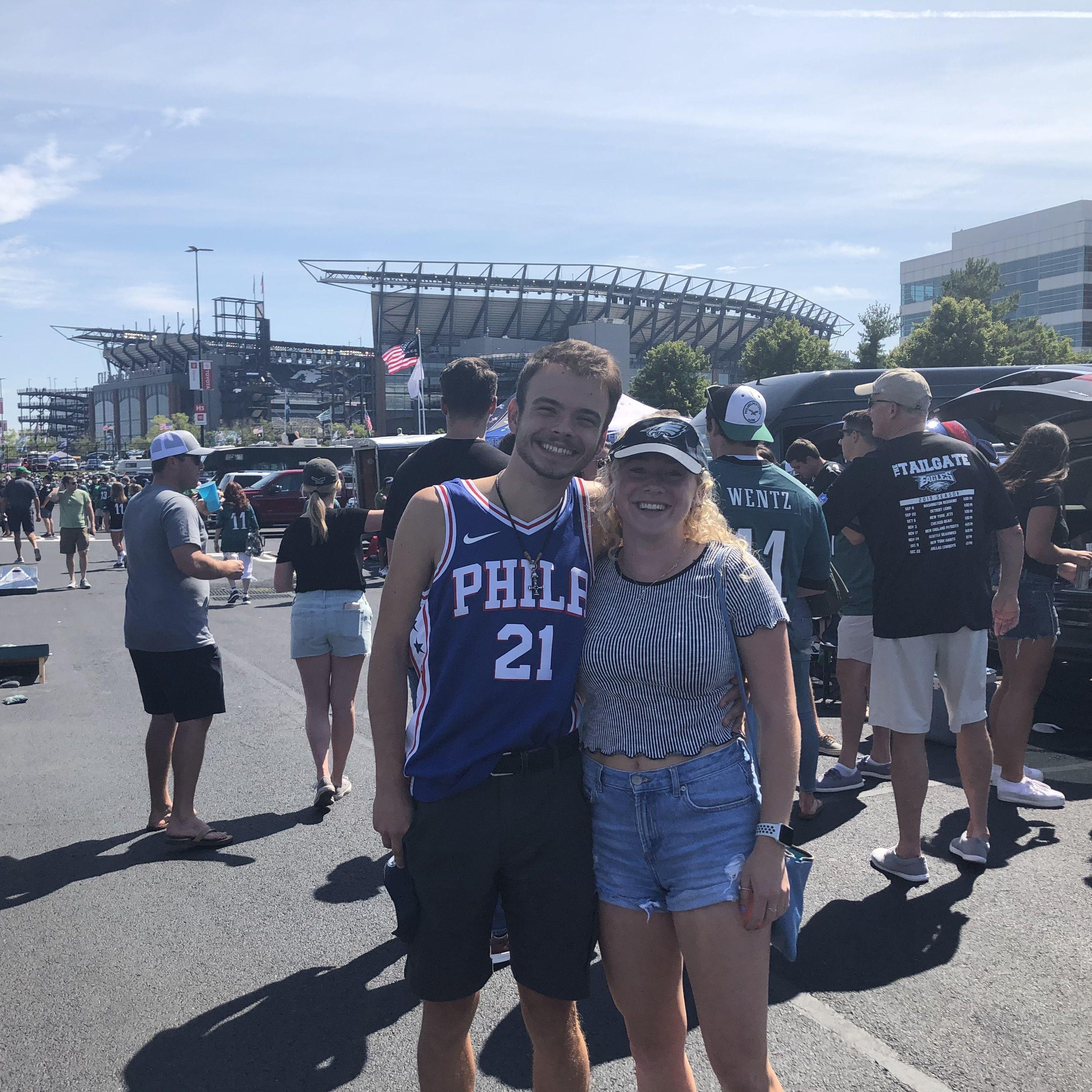 Fall 2019 when Barrett went to his first Eagles home game