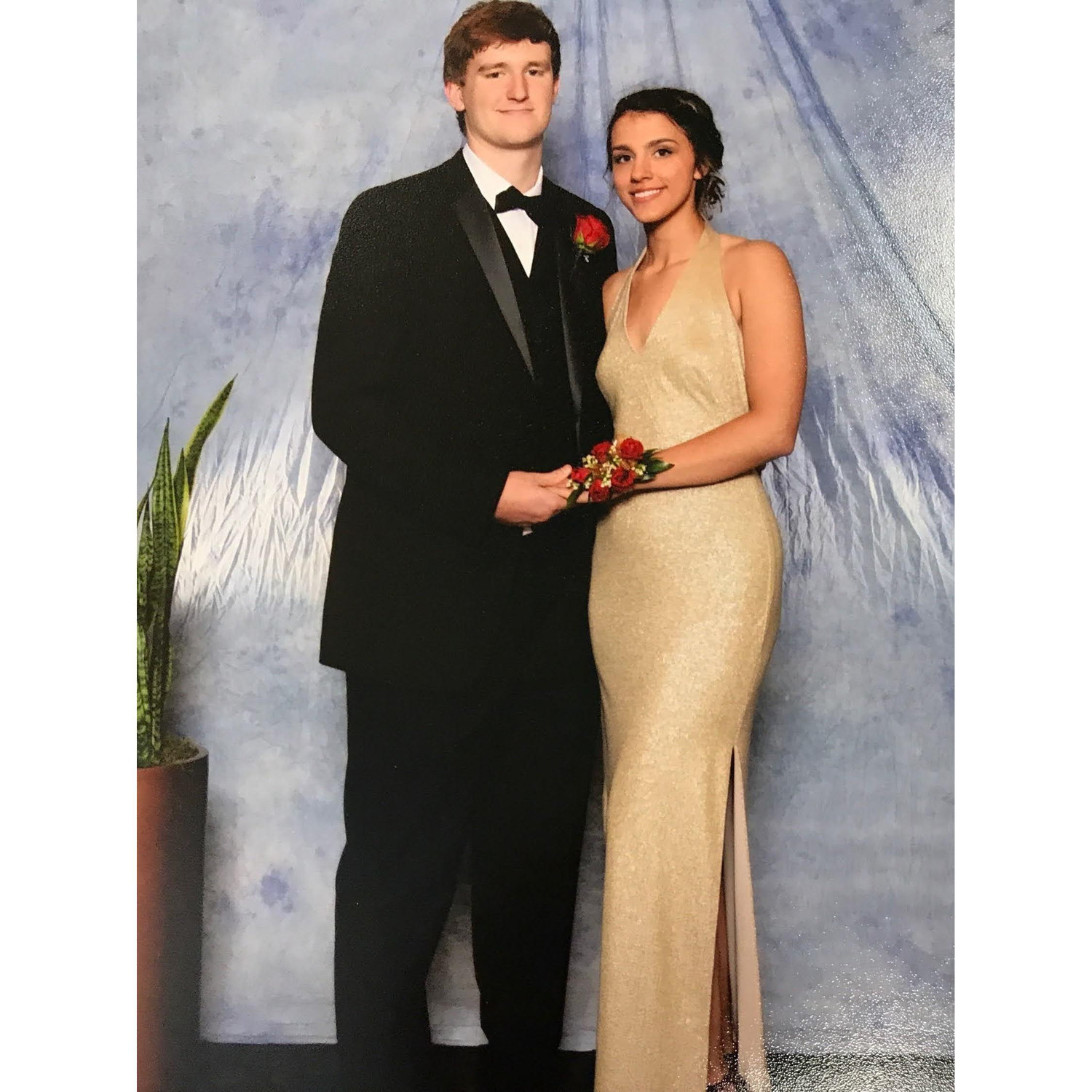 St Ignatius prom! We met because Brittney asked Matt to prom, so this is one of our first pictures together