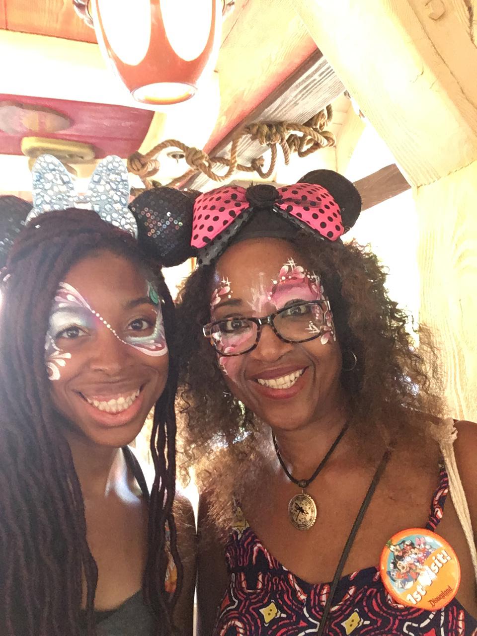 Me & The Boss also at Disney, making memoriessss