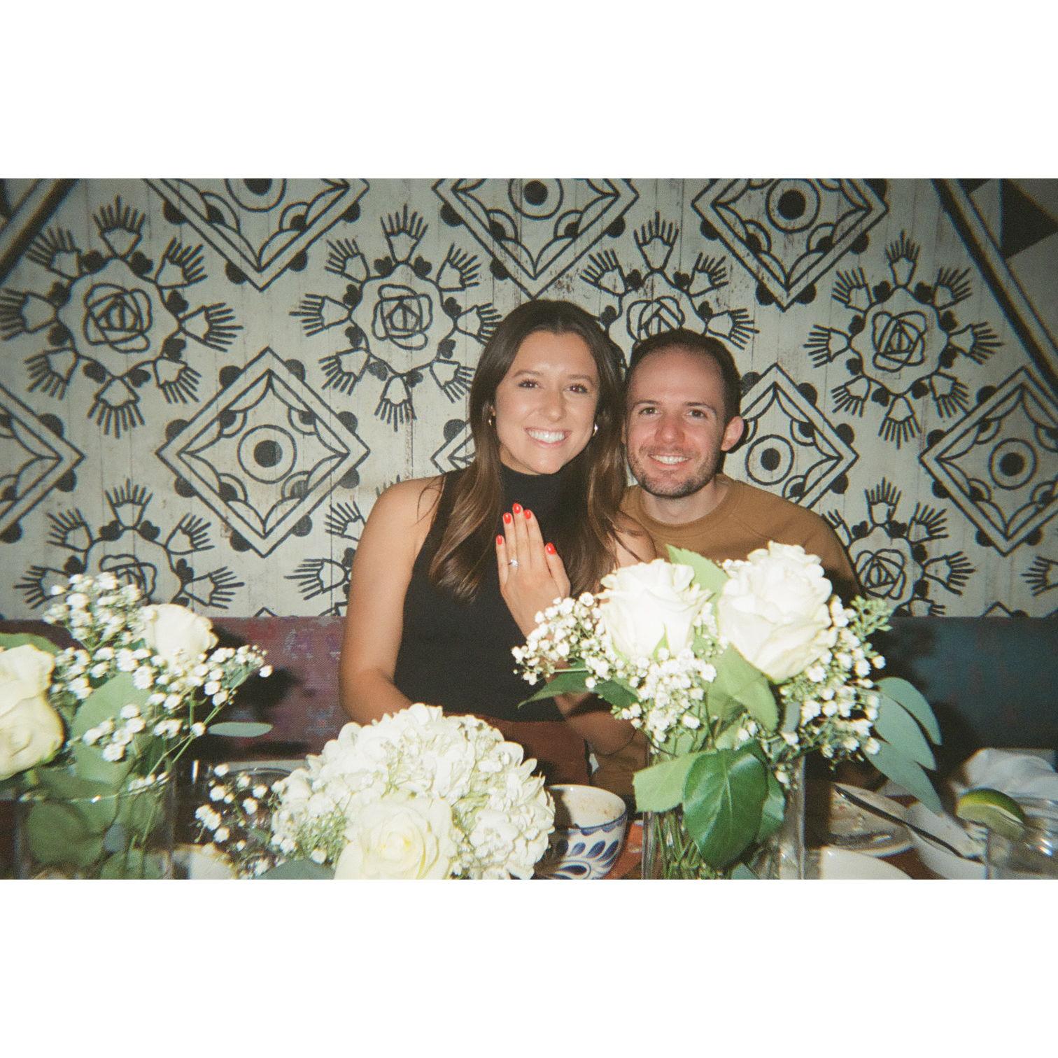 Our engagement! 12.10.23