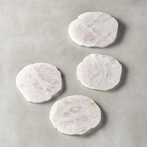 Rose Quartz Coasters Set of 4