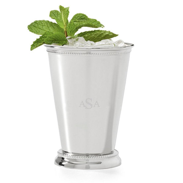 Personalized Mint Julep Cup w/ Couple Monogram