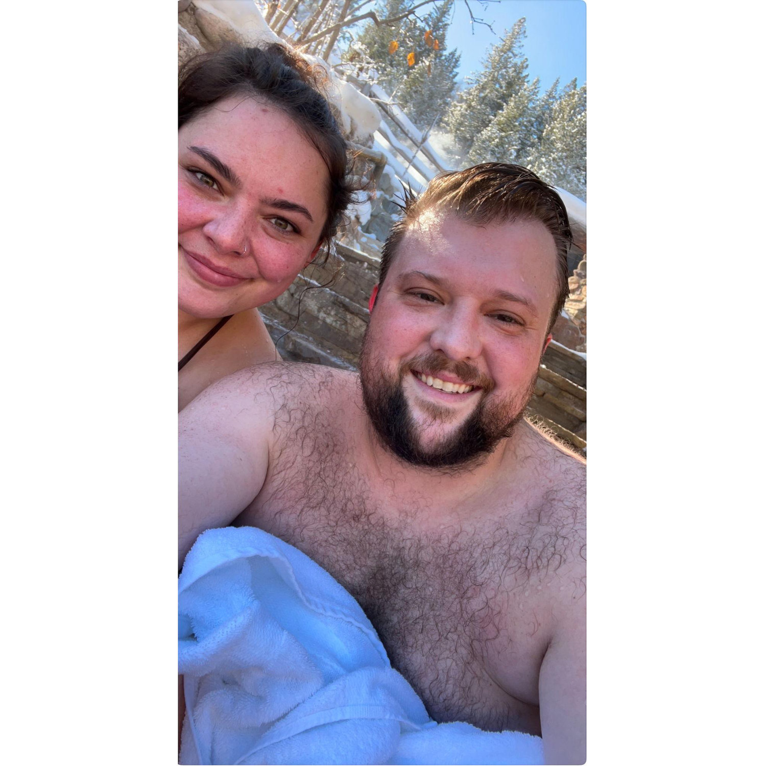 Strawberry Hot Springs for Bailey's 24th birthday