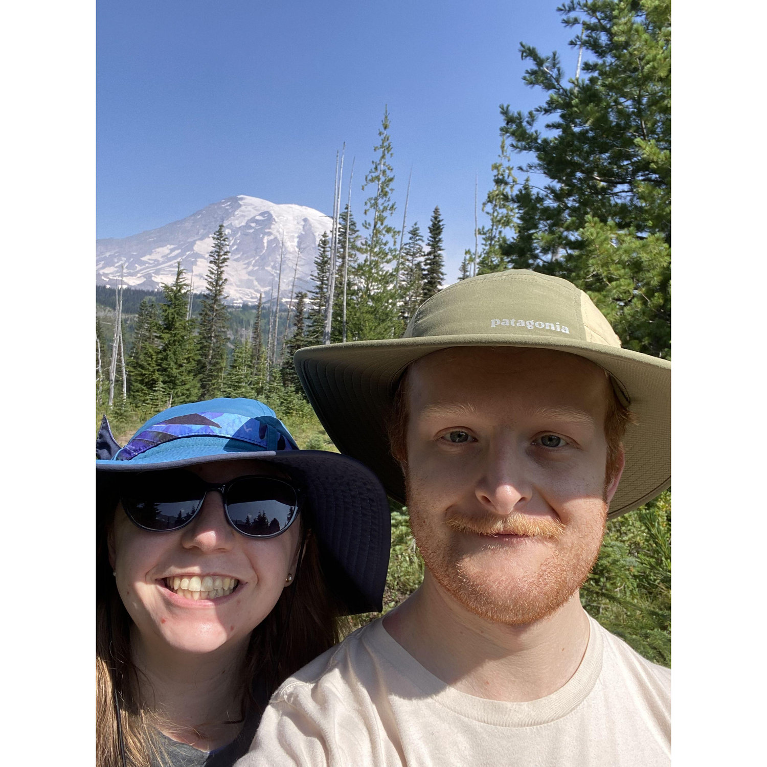 Visiting Mt.Rainier for the first time. Neither of us had been until this past August.