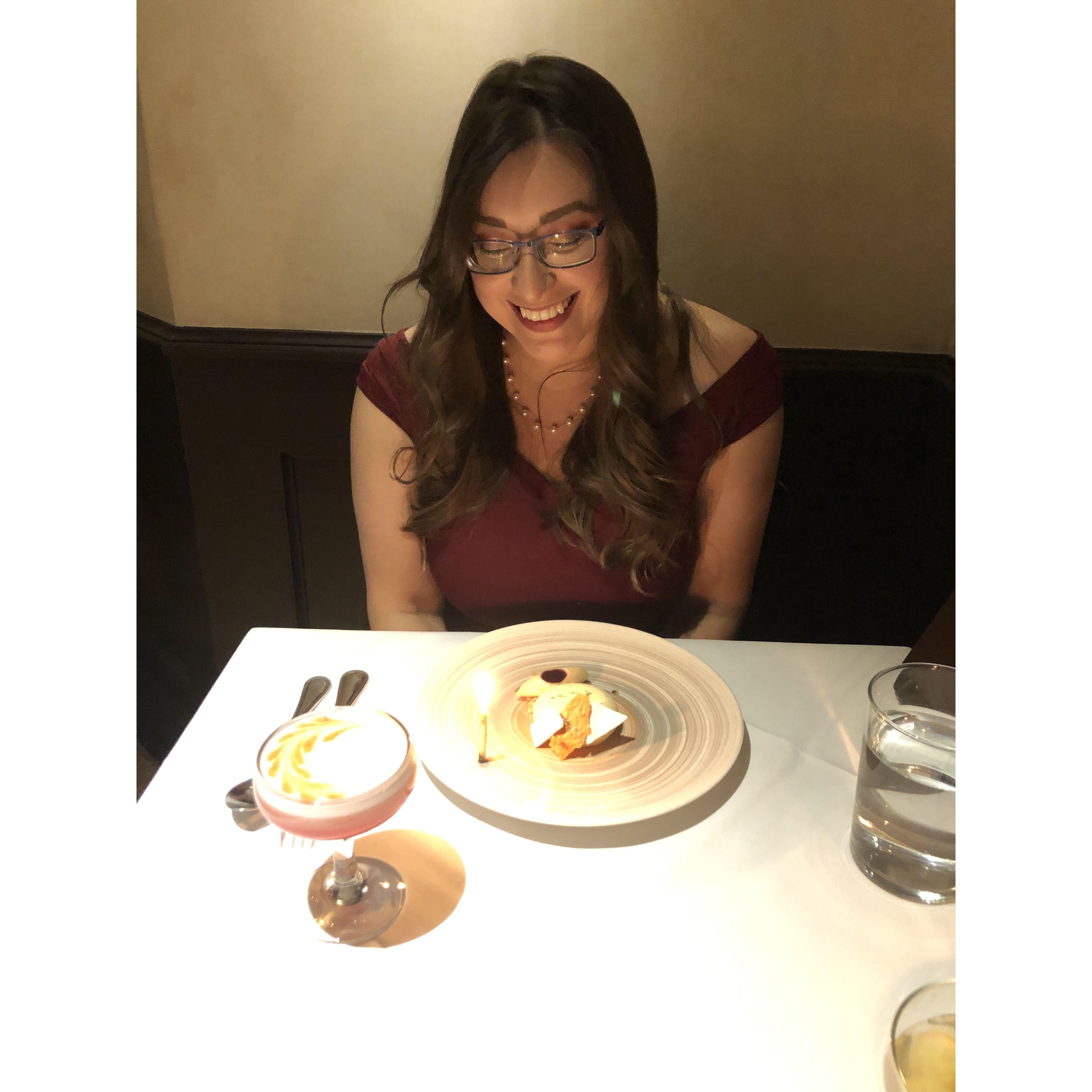 And then a fancy dinner the next day!