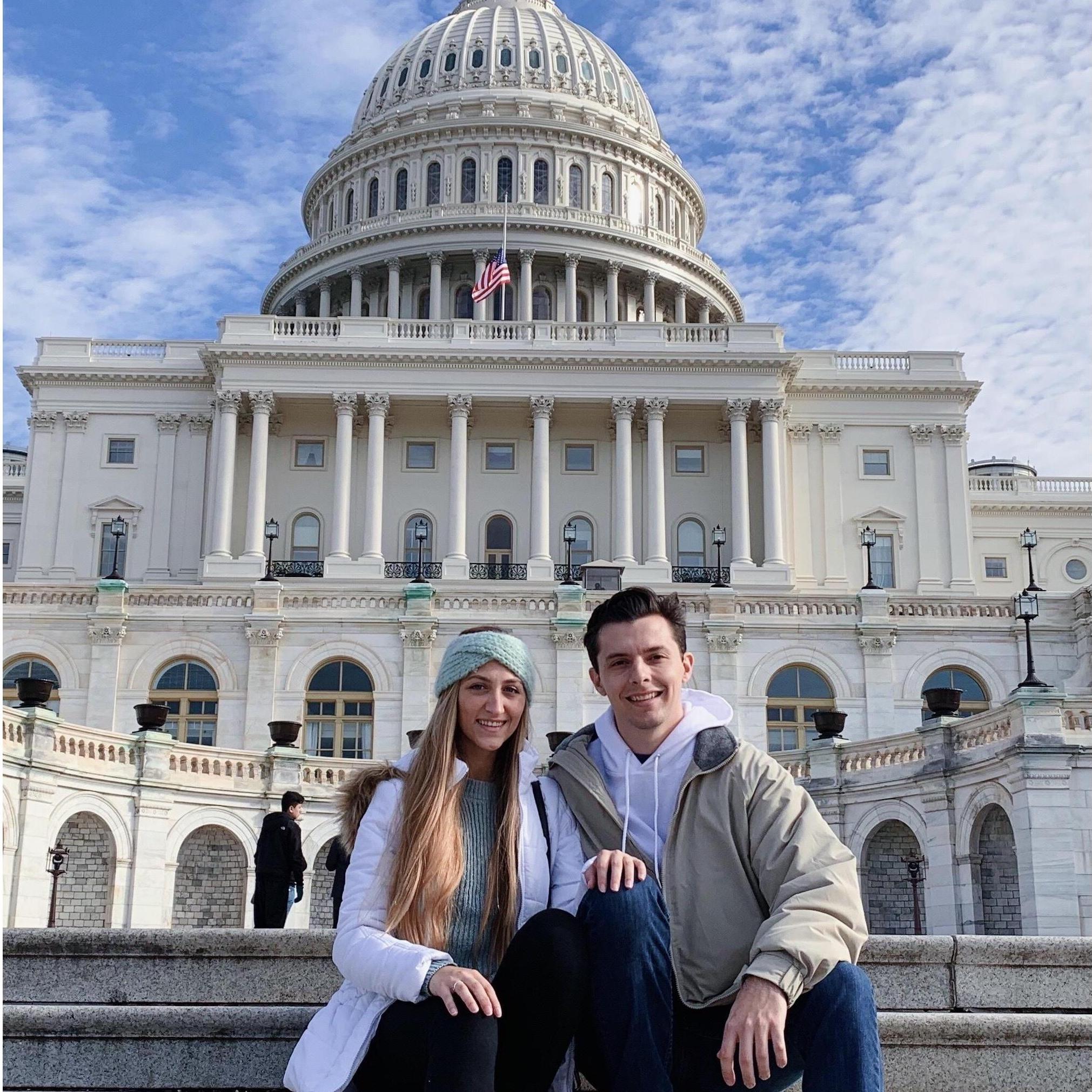 Our First Trip Out of the State Together - Washington, DC - December 2018