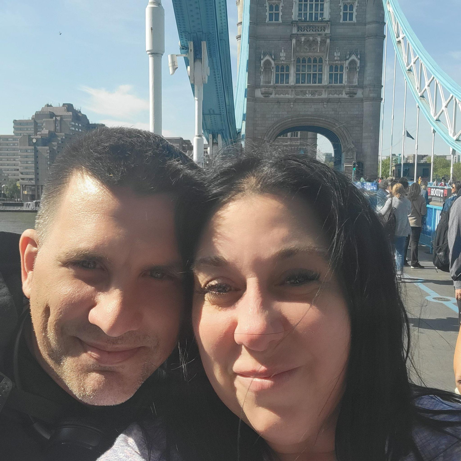 Here we are in London!
