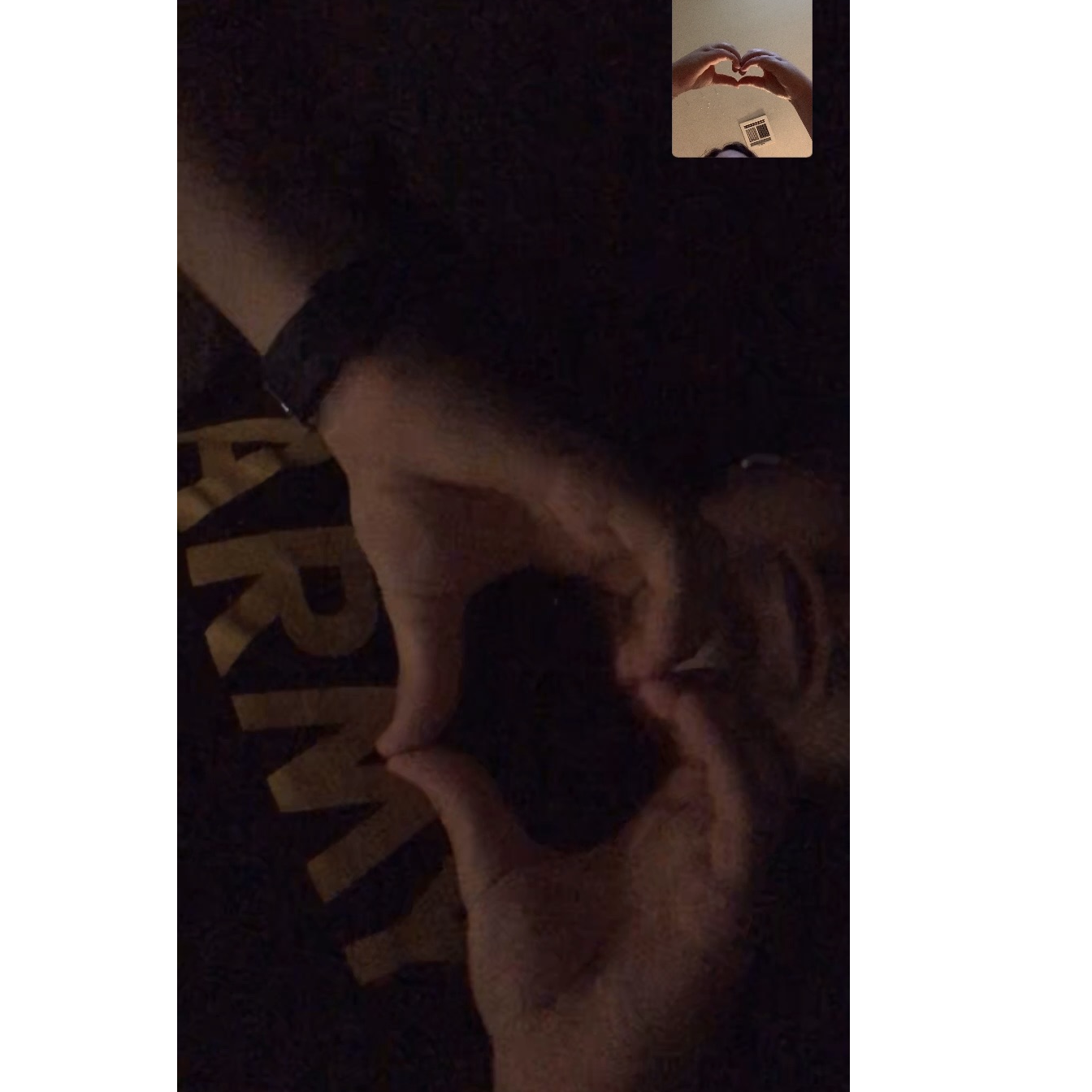 Face-times while Sebastian was away!
