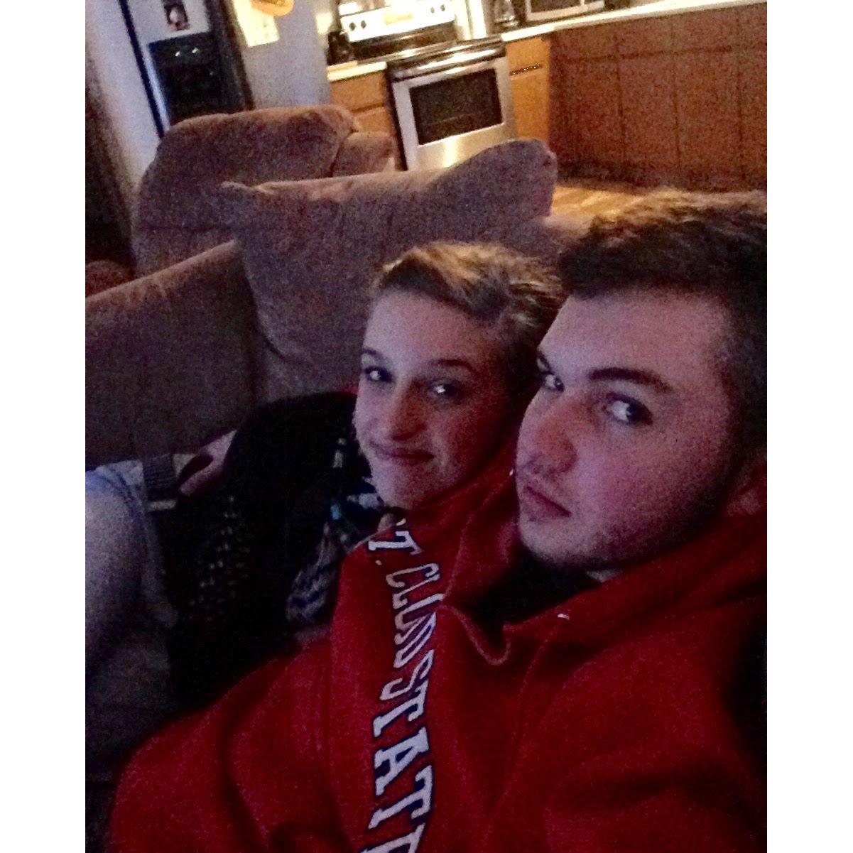Yikes... one of the first pictures of me and Spencer. Cringeworthy! Is now a good time to apologize for the inaccurate timeline?