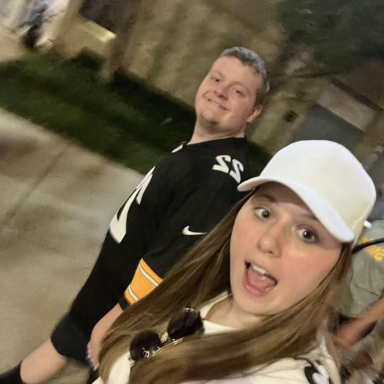 Our First Steeler's Game together