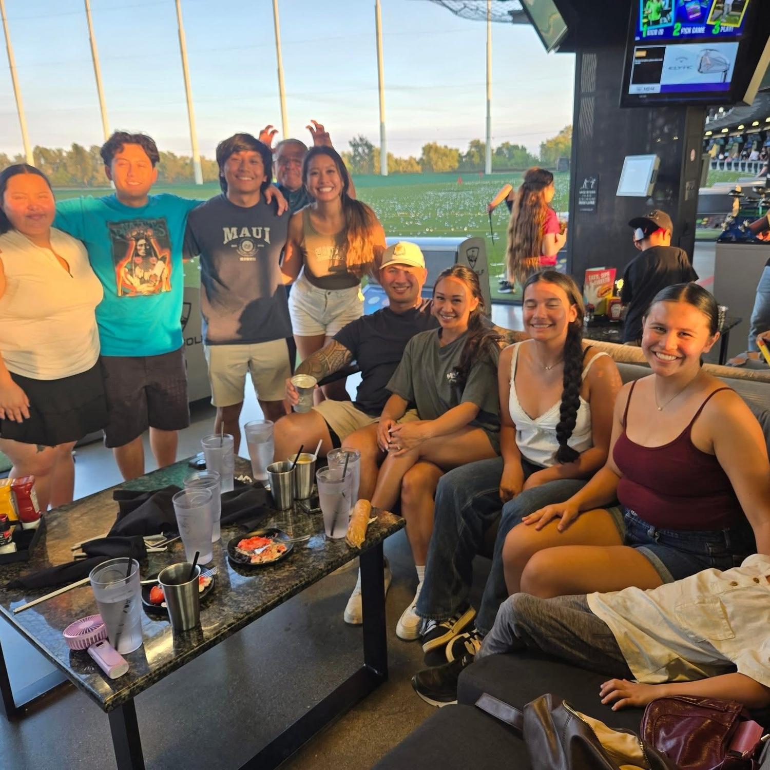 Hanging with Vanessa’s cousins
