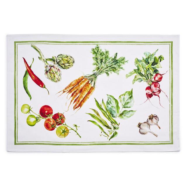 Sur La Table Assorted Vegetables Kitchen Towel