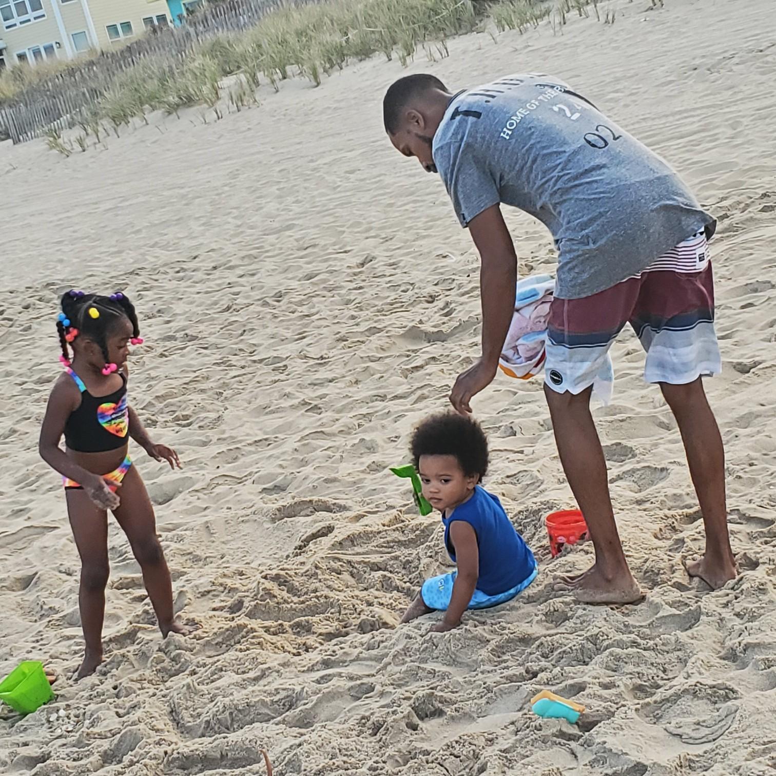 Daddy and the kids
Ocean City 2019