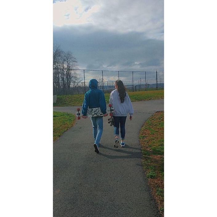 ....walked through spring....