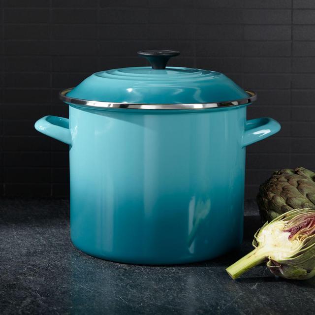 Le Creuset ® Caribbean 8-Qt. Enameled Stock Pot
