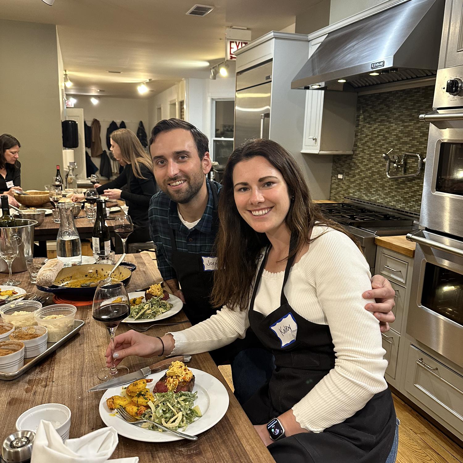 Perfecting cooking, and then eating!