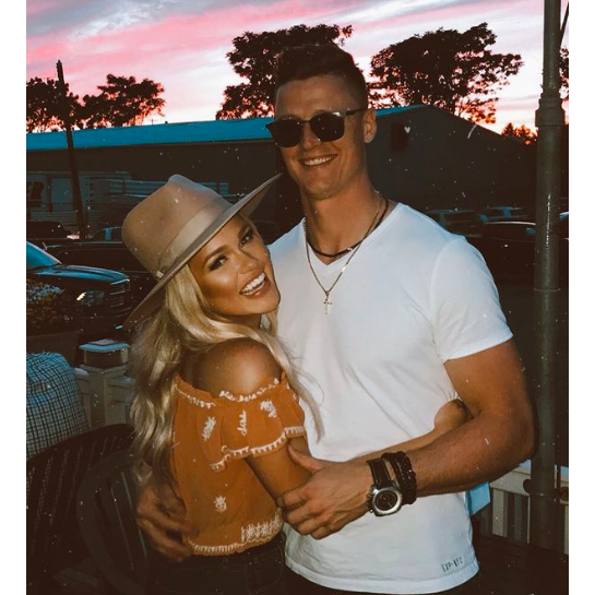 The first pic they took together while out at the Brewhouse.