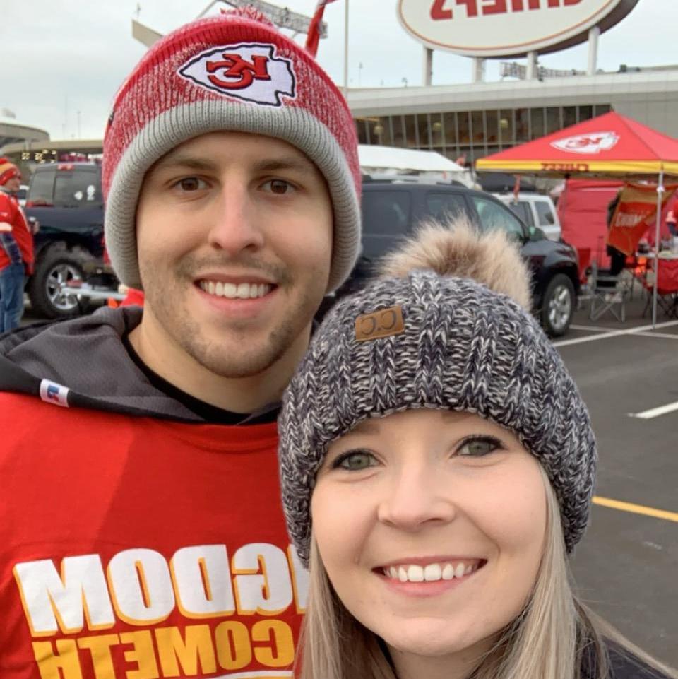 Zacks first Chiefs Game!
