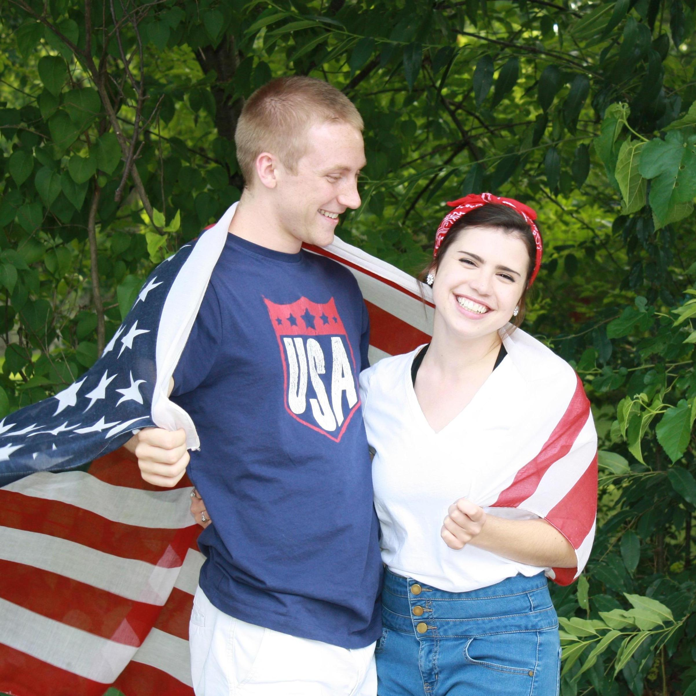 Our first 4th of July together!