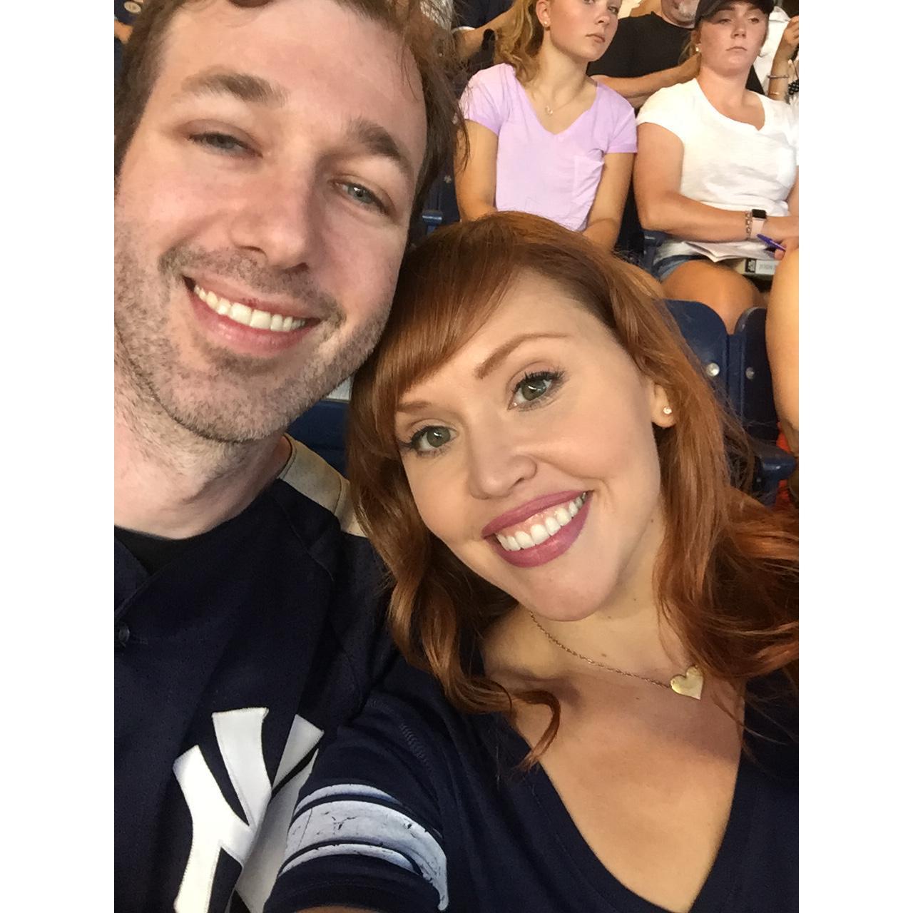 NY Yankees Game for Brian's Birthday